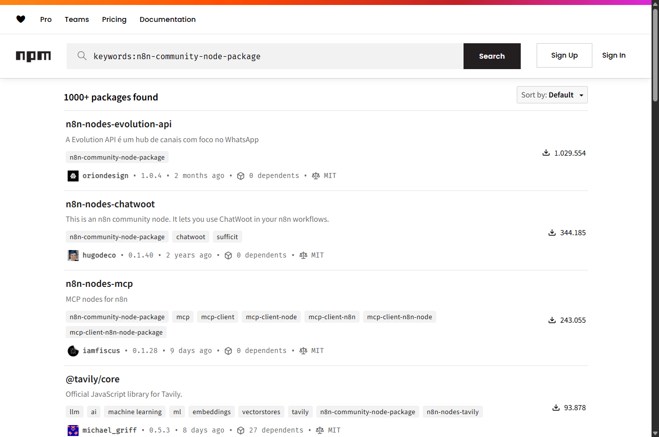 npmjs.com