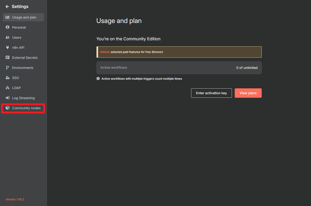 community nodes n8n