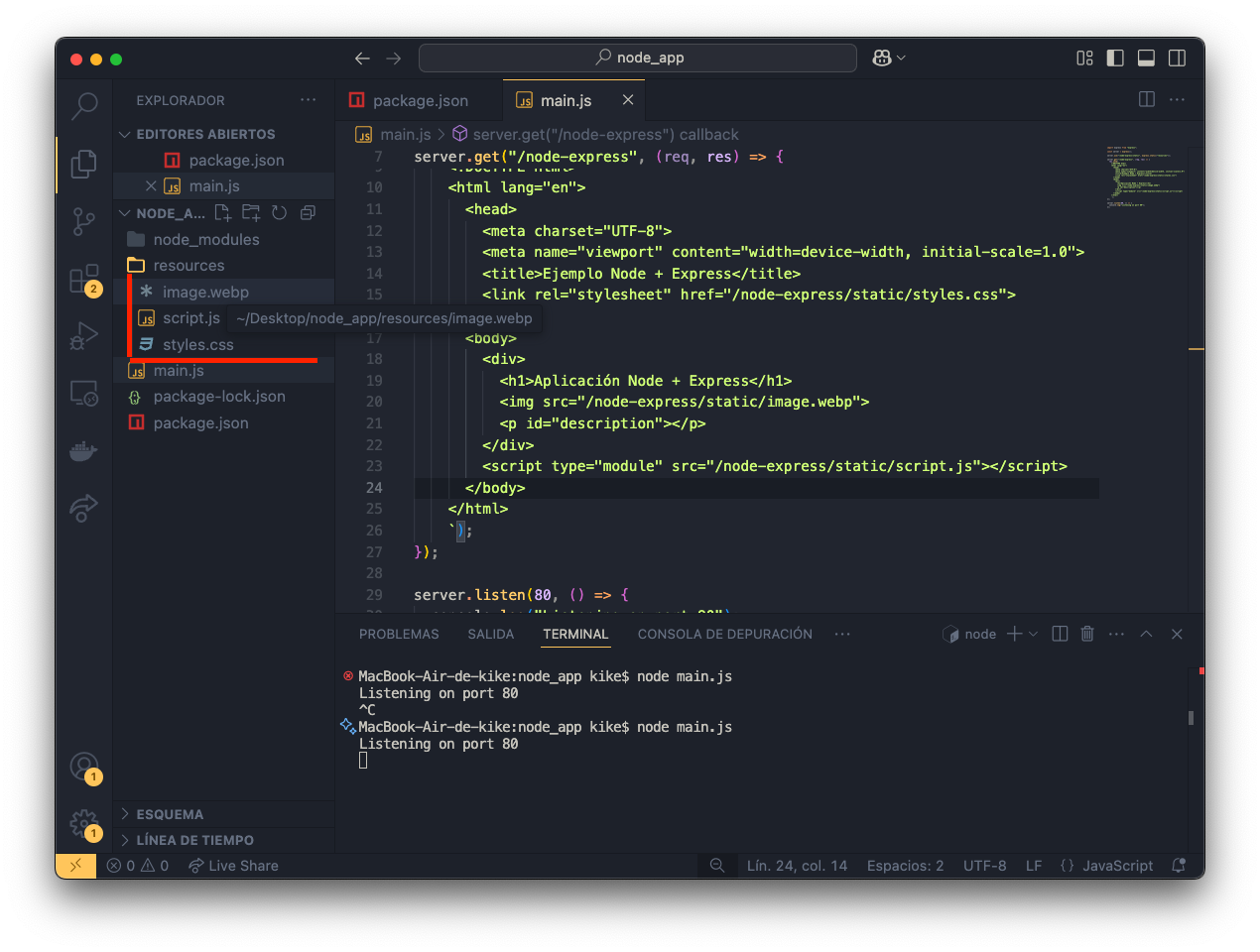 nodejs hosting cpanel raiola networks