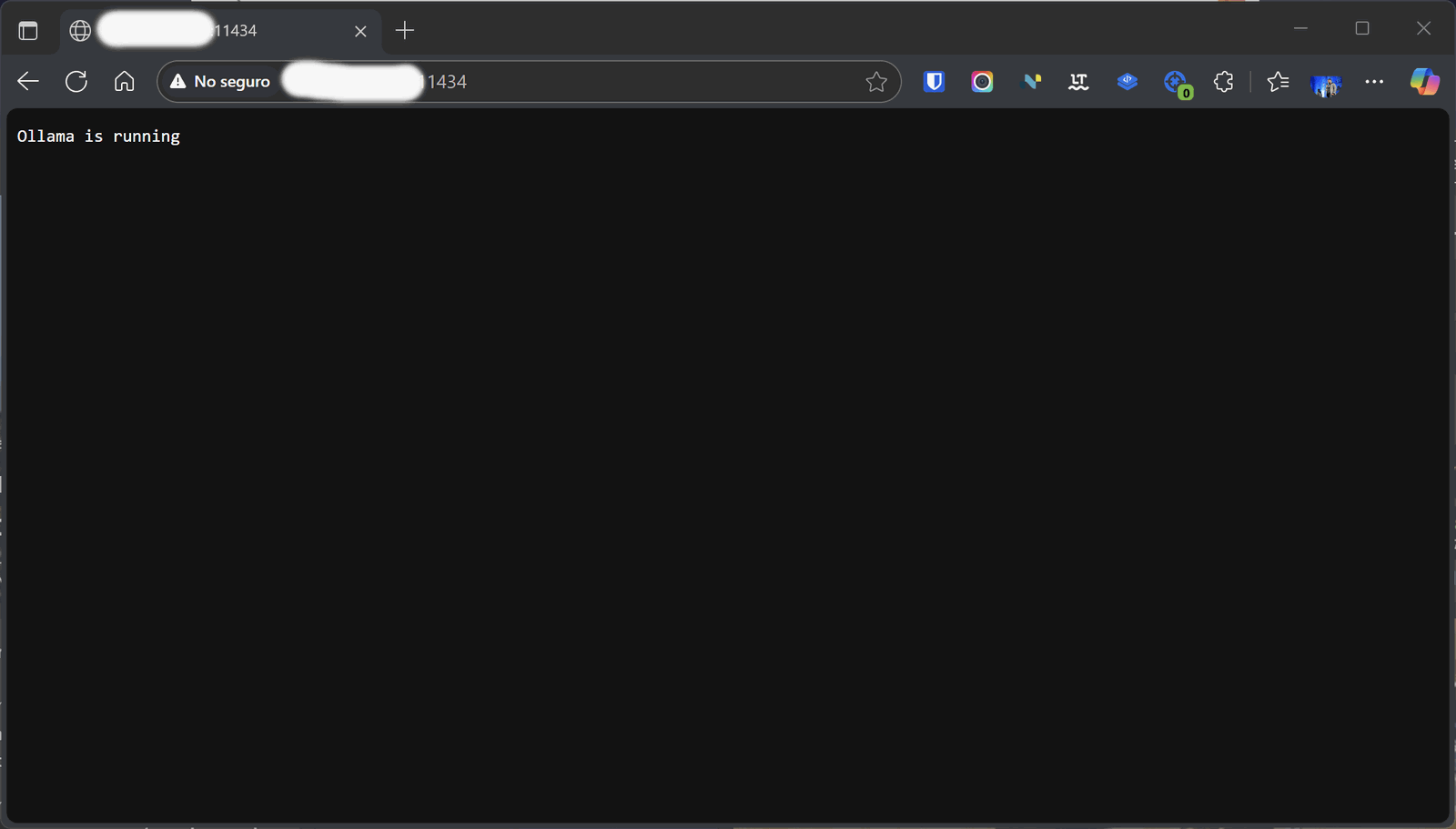 ollama api navegador web
