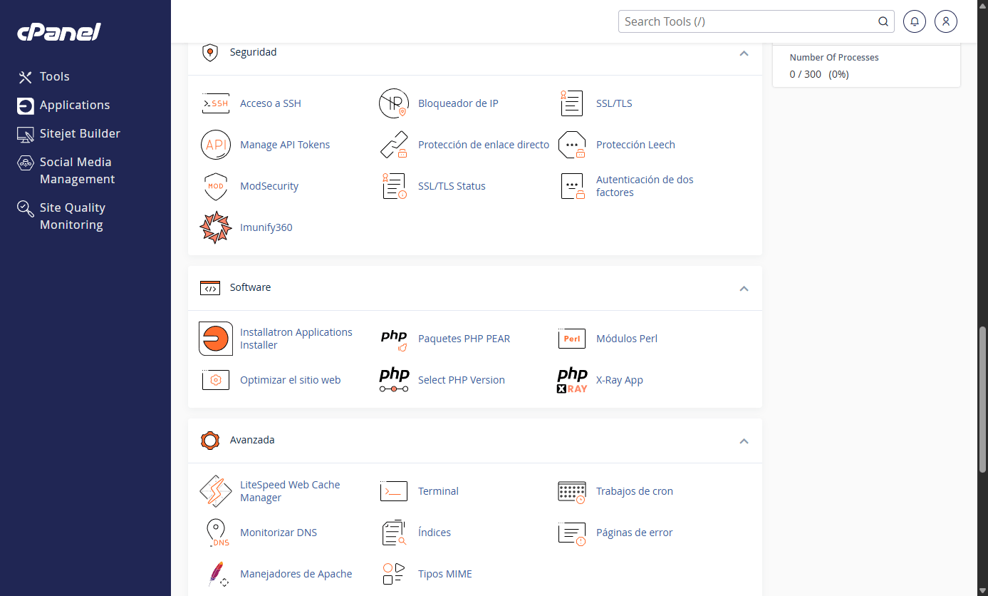 xray cpanel